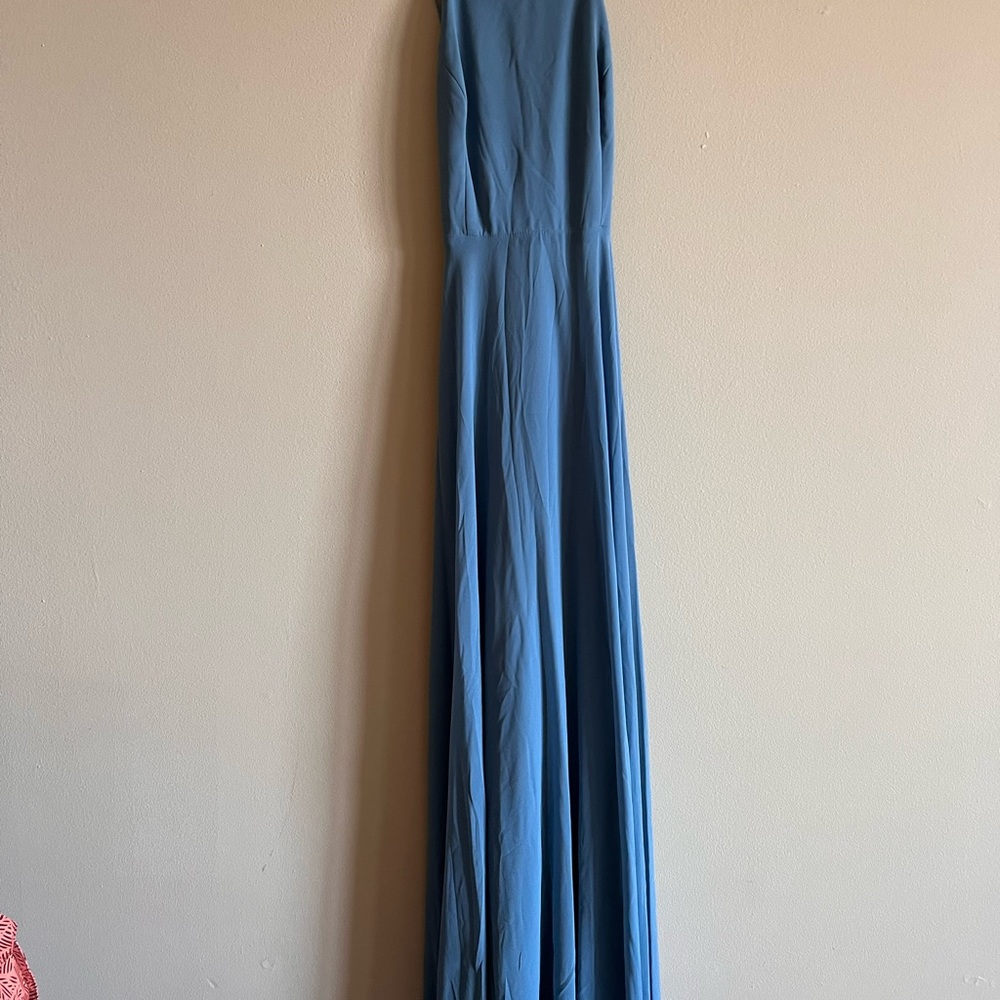 Lulus floor length bridesmaid dress